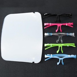 SellerHub 1 Transparent Anti-Spitting Ansk Glasses-Type Replacement Film (S12529799) / 투명 침튀김방지 안스크 안경형 교체필름 1장 (S12529799)