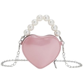 HAPINARY Love Bag Trendy Shoulder Bags for Heart Purse for Small Shoulder Bag for Women Small Shoulder Bag Favour Bag Valentine's Day Shoulder Bag, pink