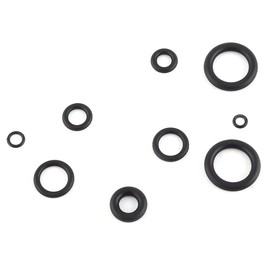 225 piezas de 18 tamaños de juntas tóricas de goma, juego de surtido de juntas de sellos de arandela, grosor 1,9/2,4/3,1/3,5 mm, para coche, válvulas, bombas, equipo eléctrico, rodamientos