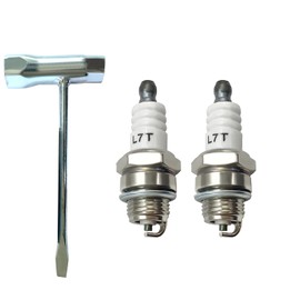 JoyTube L7T Spark Plug, Replaces BPM7A BPMR7A RCJ6Y RCJ7Y BM6A CJ8 WSR5F for 33cc 43cc 47cc 49cc 52CC 2-Stroke Small Engine MS290 021 023 024 025 026 etc, 2 Pack