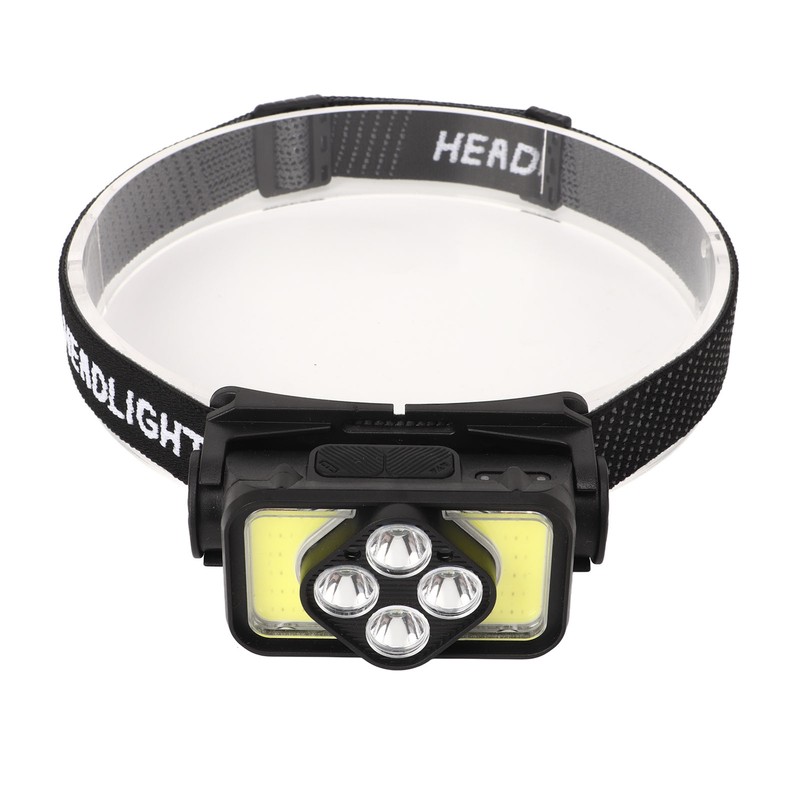 COB Head Lamp USB Rechargeable Led Head Lamp IPX4 Waterproof