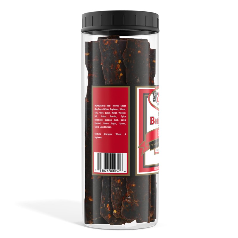 Enjoy Hot Beef Jerky 20 oz Jar (Pack of 1)