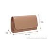 SwankySwans Women's Diaz Clutch Bag, nude