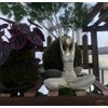 Artgenius Art Abstract Yoga Figurine Statue,Home Decorative Girl Yoga Scuplture