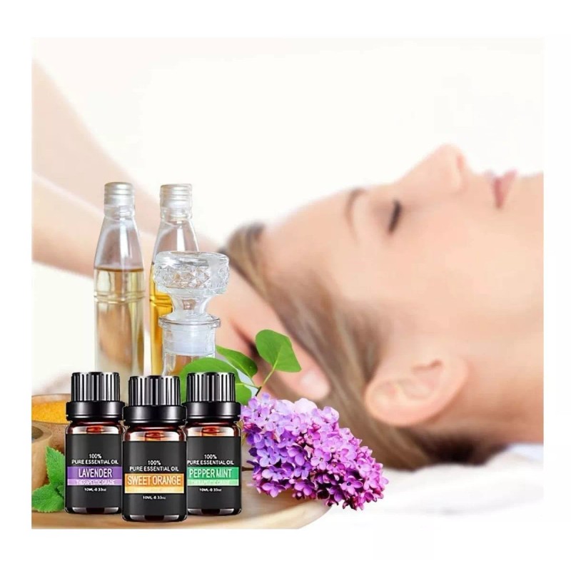 Clicmania Pack 12 Esencias Aromaticas Para Difusor Aromaterapia Spa