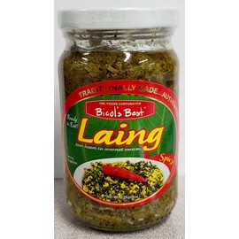 Bicol's Best Laing Spicy 8 oz- Ready to Eat (2 Bottles)