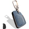 Aoocar Leather Key Fob Cover, Compatible with 2021-2025 2026 GMC