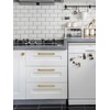 khtumeware 6 Pack 8 Inch(203mm) Champagne Bronze Kitchen Cabinet Handles