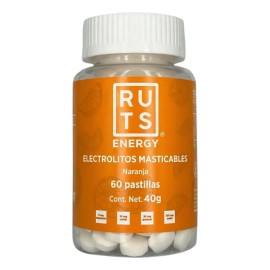 Electrolitos Multisport Ruts Energy Masticables Naranja Re