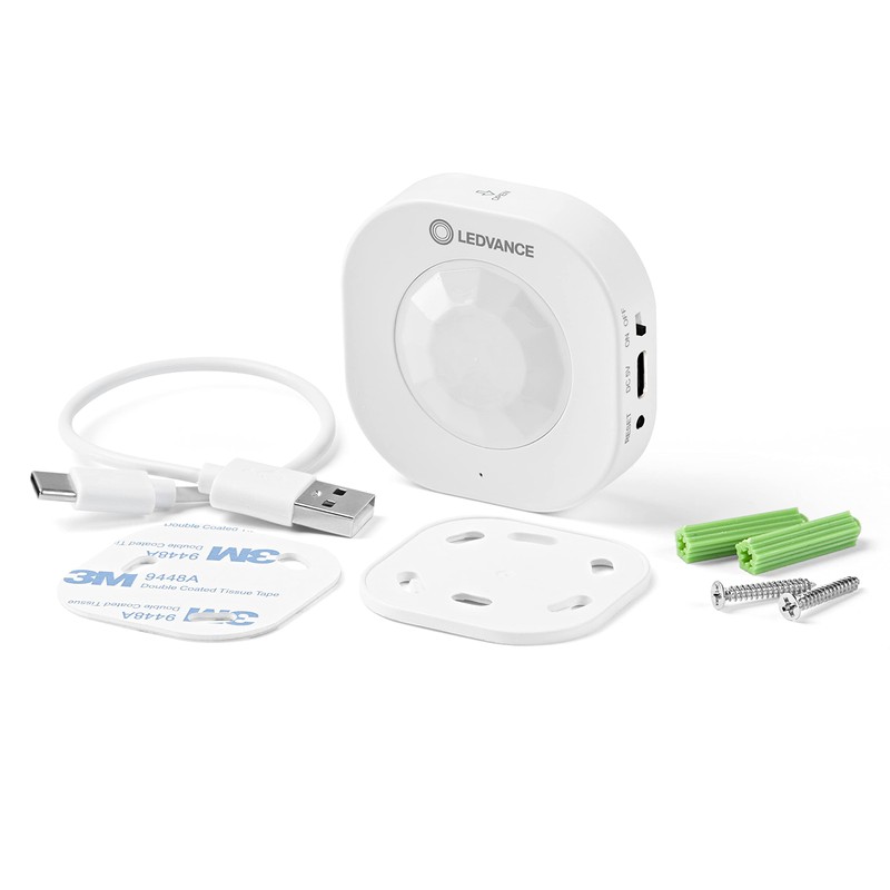 LEDVANCE SMART+ Sensor with WiFi Technology, Wireless Smart Motion Sensor,