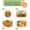 100 Piece (50 Pack) Meal Prep Containers Reusable - 2