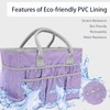 Cupohus Water-Resistant Art Organizer Tote Bag - Craft Storage Bag