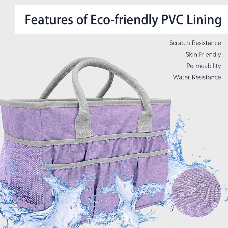 Cupohus Water-Resistant Art Organizer Tote Bag - Craft Storage Bag
