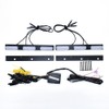 ECAHAYAKU Front Bumper LED Amber Turn Signal Light Grille Driving
