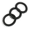Black Hair Tie Women's Hair Tie Spring Hair Tie (WFIDUPO) / 머리끈 블랙 여성머리끈 스프링머리끈 (WFIDUPO)