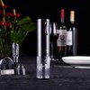CHEER Wine Opener Gift Set,Gun Stainless Steel Electric Wine Opener,