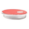 Tupperware Recipiente Para Microondas Crystalware Chico Tupperware