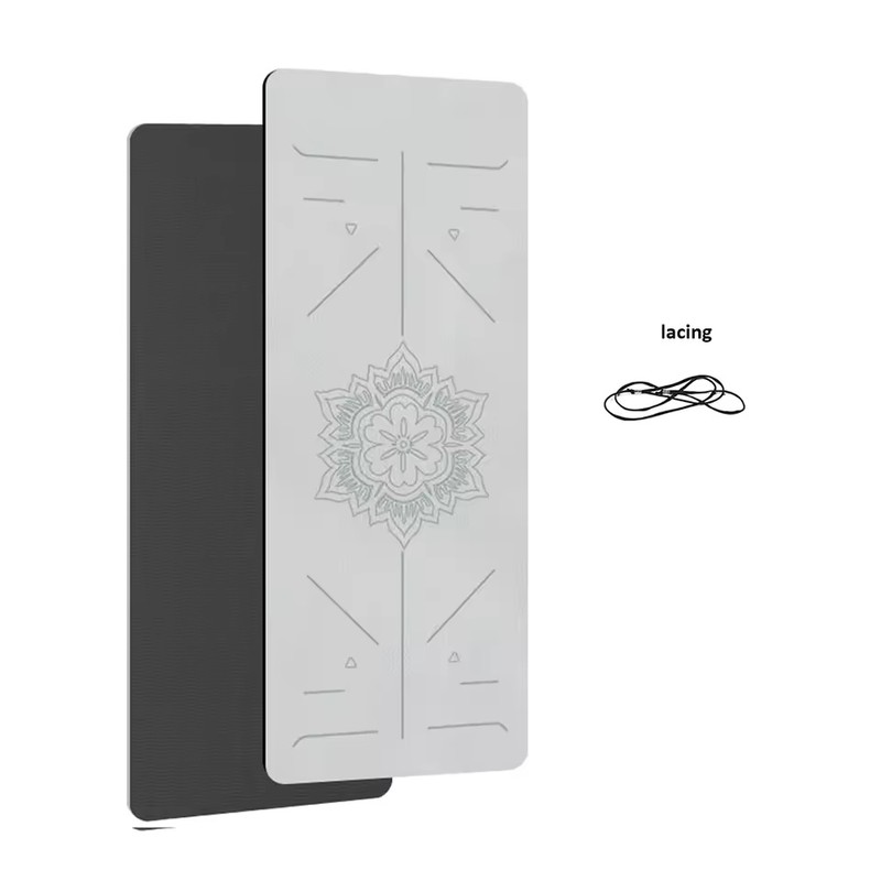 6mm TPE Anti-Slip Yoga Mat, 180 x 57 cm Eco-Friendly