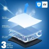 Car Windshield Sun Shade, Front Windshield Shade for Sun, Reflective