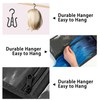2PCS Wig Storage Bags with Hanger, Portable Hair Extensions Storage