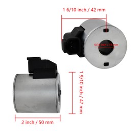 Neeseelily 4303712 Solenoid Valve Coil 12V Compatible with Hydraforce Valve Stem Series 10 12 16 38 58, for Deutsch Connector D404-2P 5/8" Hole Replace 70003788