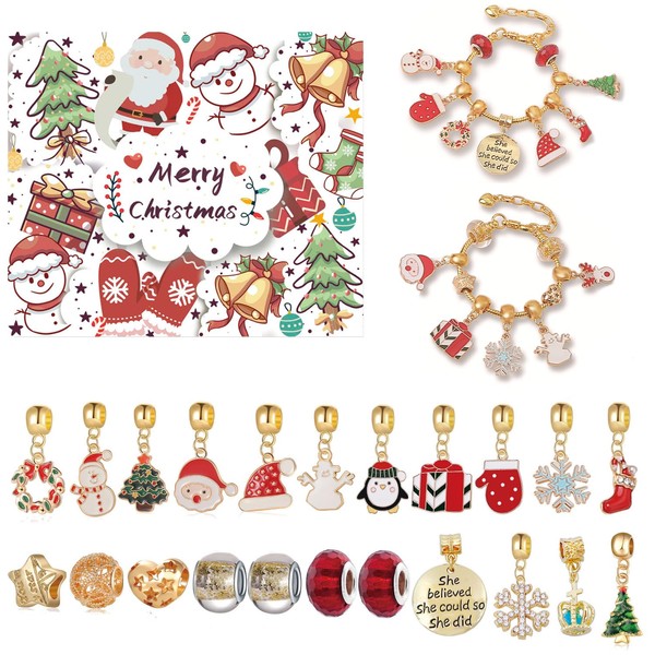 Charm Advent Calendar Jewellery Advent Calendar Women 2024 Girls Christmas