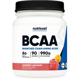Nutricost Nutricost BCAA Powder 2:1:1 (Raspberry Lemonade, 90 Servings)