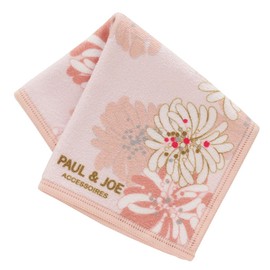Paul & Joe 107167-0003-01 Women's Handkerchief (Pink), Smartphone/Glasses Wipe, Mini Handkerchief, Microfiber, Chrysantheme, 7.9 inches (20 cm), Pole & Joe PAUL & JOE ACCESSOIRES