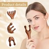 Wooden Scalp Massager Comb Set Massage Tools for Lymphatic Drainage