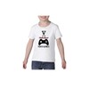 Valentines Day T-shirt V is for Video Games 2T-6