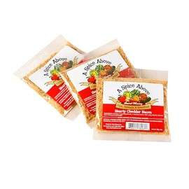 A Spice Above Dip Mix – Cheddar Bacon | Savory Cheese & Smoky Bacon Seasoning | Perfect for Easy Cooking, Dips, Spreads & Recipes | All-Natural, No MSG | 3-Pack