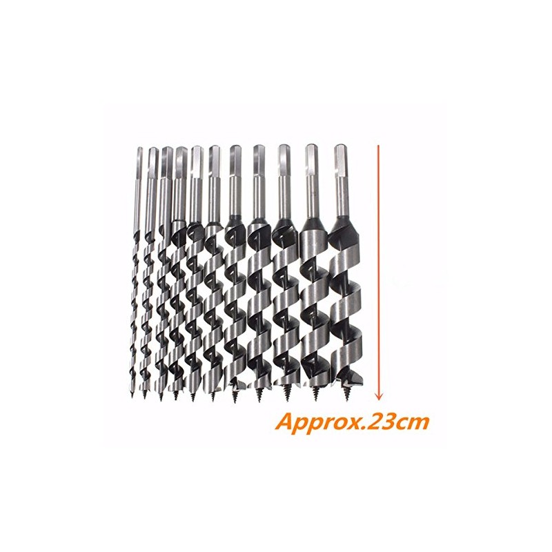 EsportsMJJ 230mm 6-28mm Hex Shank Brad Point Drill SDS Auger