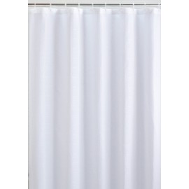 DeLaine's Heavy Duty Peva Shower Curtain Liner – White- Non Toxic and No Odors – 72”x 72”