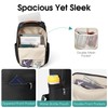 HomemeDiary Travel Backpack for Women & Men, Independent Laptop Compartment