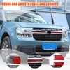 Daeiclru Front Center Grill Insert Cover Trim Compatible with Ford