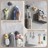 SOCORIA 2025 Upgraded Drill-Free Suction Cup Hooks, Stainless Steel Suction