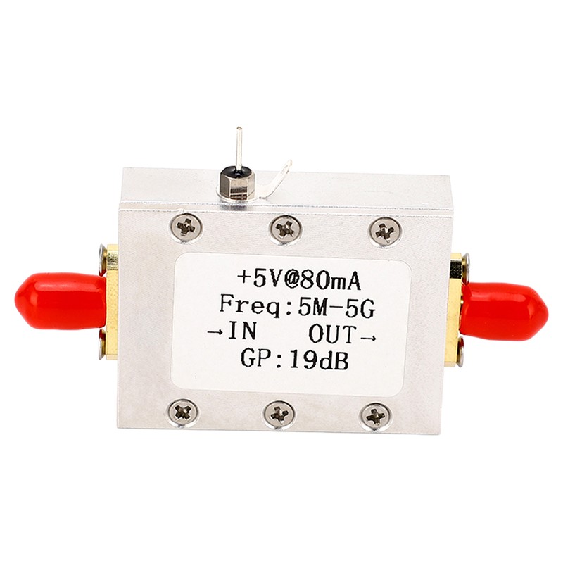 Signal Amplifier Module Broadband High Linearity 19dB 5M‑5G RF Signal