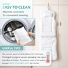 Full Body Bathtub Pillow with Lumbar Support, 5D Air Mesh