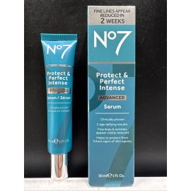 No7 Protect & Prefect Intense Advance Serum 1.0 floz(30ml) Fine Lines & Wrinkles