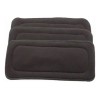 3 Absorbentes Nocturnos Charcoal 5 Capas Alva Baby Original