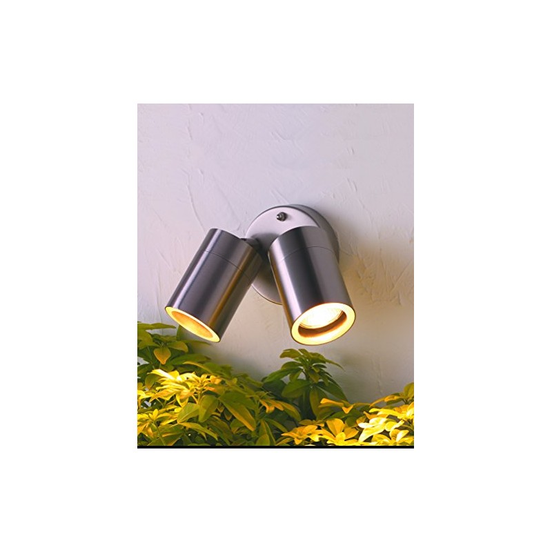 Nartel - Twin Adjustable Wall Spotlight GU10 IP44