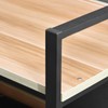 Rebower Single Hole Square Aluminium Extrusion End Cap [for Aluminium