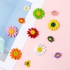 Keboyoe 12pcs Daisy Flower Brooch Daisy Flower Enamel Pins Sunflower