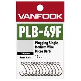 VANFOOK PLB-49F Plugging Single Medium Wire Fluorine Black #10