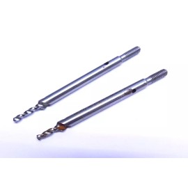 2 New Nutplate Drill Motor Drill Bit Set #40 Pilot Winslow Spacematic