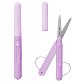 Raymay Fujii SH721V Portable Scissors, Pen Cut, Violet