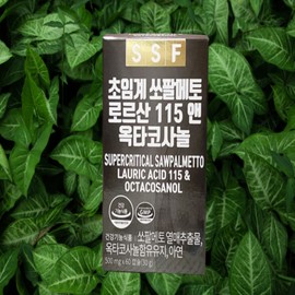 Saw palmetto, supercritical lauric acid, octacosanol, zinc, men's health functional food / 쏘팔메토 초임계 로르산 옥타코사놀 아연 남성건강 건강기능식품