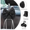Car Seat Bow Hooks with Bowknot Design, 2Pcs Bowknot Bag