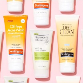 Neutrogena Oil-Free Acne Face Wash Cream, Face Cleanser, 6.7 Fl. Oz