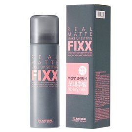 So Natural Powder Forum Real Matte Makeup Setting Fixer 75ml 1ea / 쏘내추럴 파우더포룸 리얼 매트 메이크업 세팅 픽서 75ml 1개